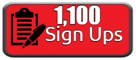 1,100 Sign Ups 1,100 Sign Ups