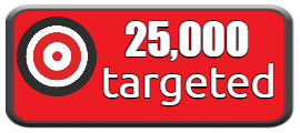 25,000 Targeted